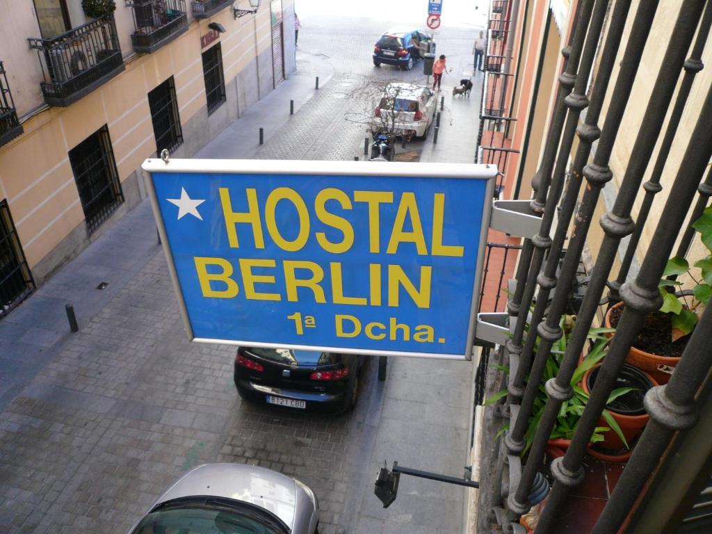 Hostal Berlin 마드리드 외부 사진
